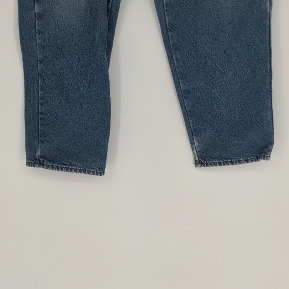 L.L. Bean Men's Comfort Waist Medium Wash Lined Straight Leg Jean Size 36 x 29 - Picture 8 of 15